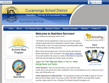 Tablet Screenshot of csdfoodservices.com